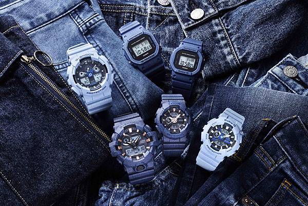 G-SHOCK & BABY-G 2017 Denim Series 全新丹寧對錶