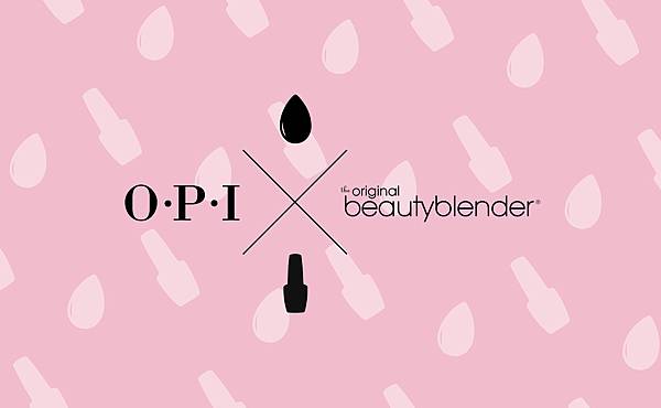 美甲美妝神器首度合體！粉紅訂製魔力 OPI X beautyblender® 專業訂製美妝盒