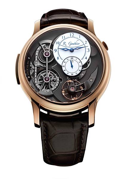 Romain Gauthier Logical One玫瑰金腕錶，建議售價NT$4,720,000