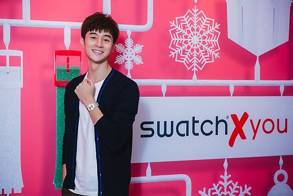 Swatch X You 客製禮物讓張軒睿等不及要過聖誕節了