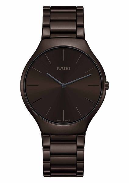 Rado True Thinline Colours_巧克力色_建議售價NTD 67,600_錶圖