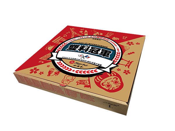 圖6‧必勝客手寫傳情比薩盒，即日起至2018年5月30日止推出。