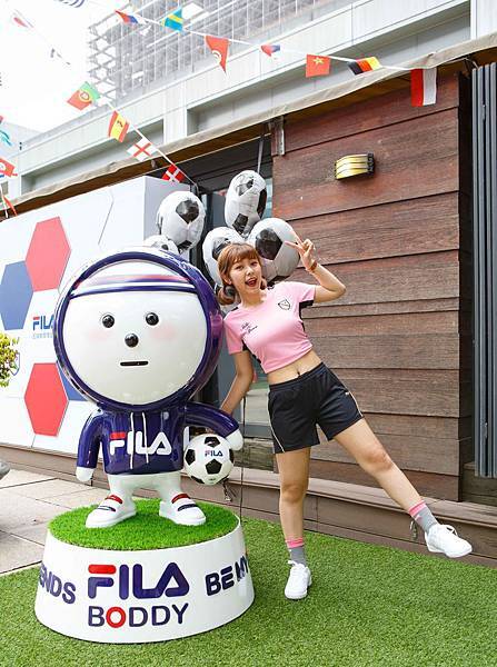 FILA TAIWAN 為迎接世界盃盛事的到來，推出一系列足球特色系列商品