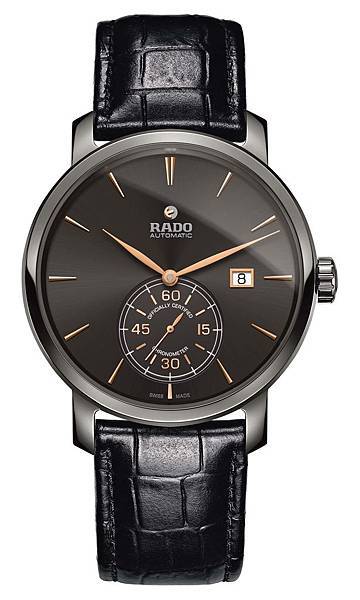 Rado Diamaster 鑽霸系列小秒針自動機械天文台認證腕錶_R14053106_建議售價_NTD  84,500     .jpg