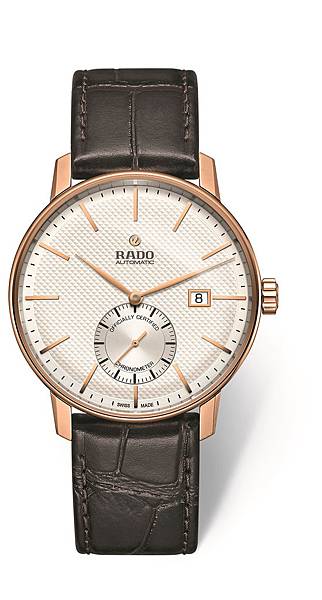 Rado COUPLE classic 小秒針天文台認證矽游絲腕錶_NTD64200_玫瑰金白面.jpg