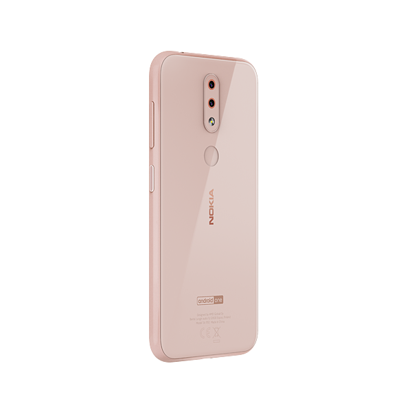 HMD_NOKIA 4.2_Rationals_PINK_LHS_45_BACK.png