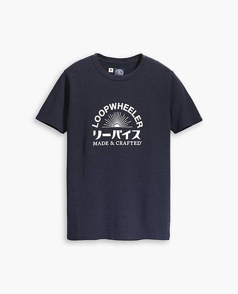 LEVI’S® MADE _ CRAFTED® x LOOPWHEELER® 聯名Logo TEE 56494-0007 NT$5,990.jpg