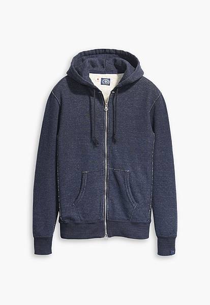 LEVI’S® MADE _ CRAFTED® x LOOPWHEELER® 連帽外套 26451-0008 NT$10,900.jpg