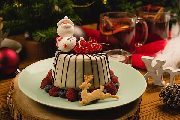 聖誕老人蛋糕可愛萌趣，節慶氣氛濃厚-圖片提供-台北西門町意舍酒店.jpg