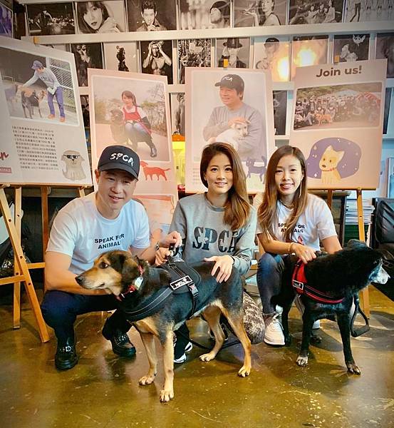 TSPCA台灣防止虐待動物協會 一日志工宣導片暨動保年曆發佈會 (左) FEI國際馬術總會副會長黃啟芳.快艇衝浪金牌國手陳美彤.TSPCA理事于長君 STARFiSH星予公關提供.jpg