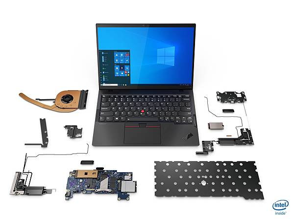 【新聞照片2】Lenovo史上最輕的ThinkPad，X1 Nano重量907克起，也是首款通過Intel Evo認證的ThinkPad產品。.jpg