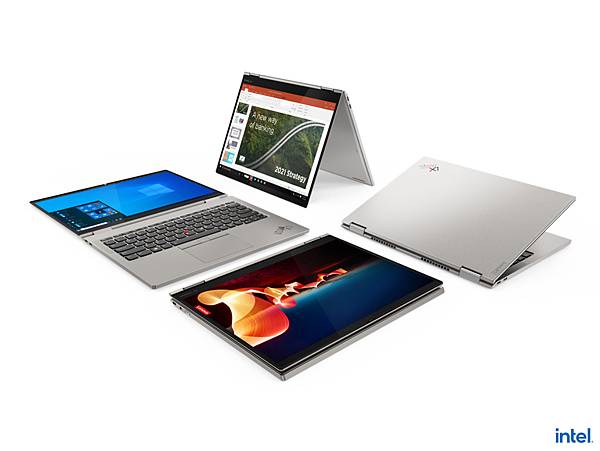 【新聞照片6】今年CES甫登場的ThinkPad X1 Titanium Yoga是史上最薄的ThinkPad產品，具備360度翻轉功能符合多元使用模式。.jpg