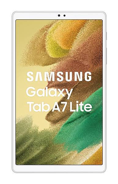 【新聞照片8】Galaxy Tab A7 Lite_銀_正面.jpg