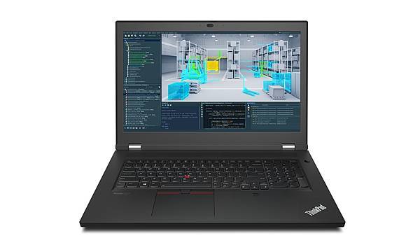 【新聞照片4】ThinkPad P17 Gen 2搭載17.3吋色彩校準螢幕，擁有Lenovo行動工作站系列中最大的可視面積，定價為NT73,500元起。.jpg