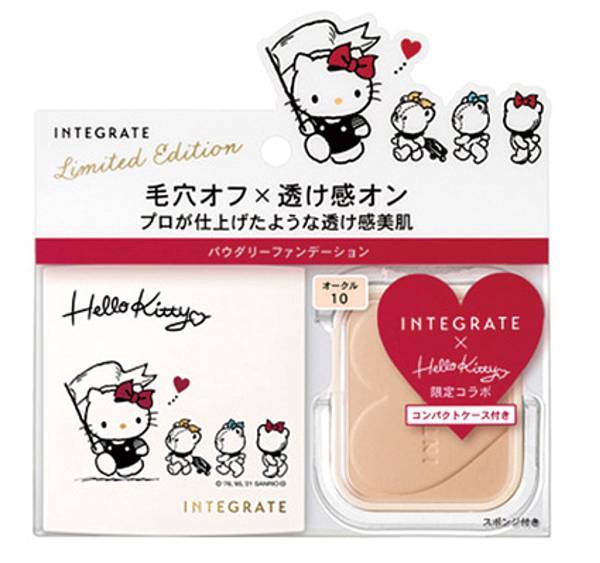 INTEGRATE 柔焦輕透美肌粉餅N X Hello Kitty 聯名限定組  .jpg