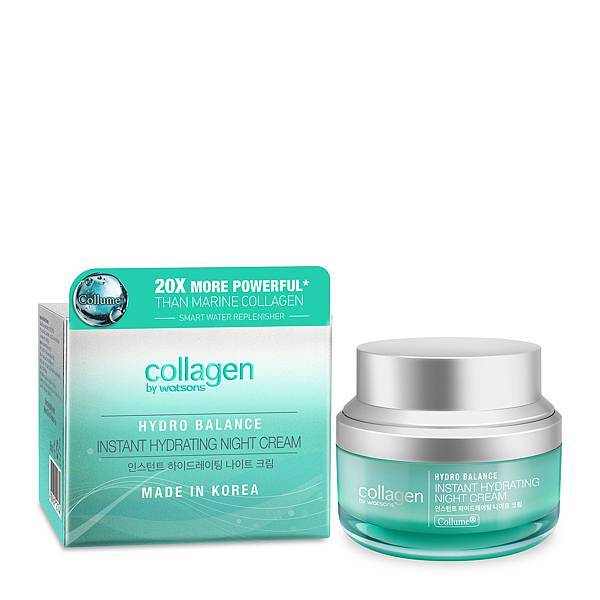 collagen by watsons 水潤平衡系列_水潤平衡晚霜 50ml.jpg