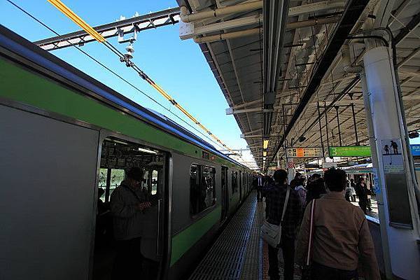 IMG_2291-搭了約20多分鐘,抵達上野站.JPG