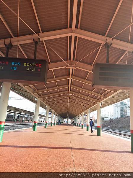 전주KTX platform