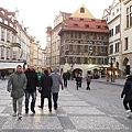 Walking in old town, Prague