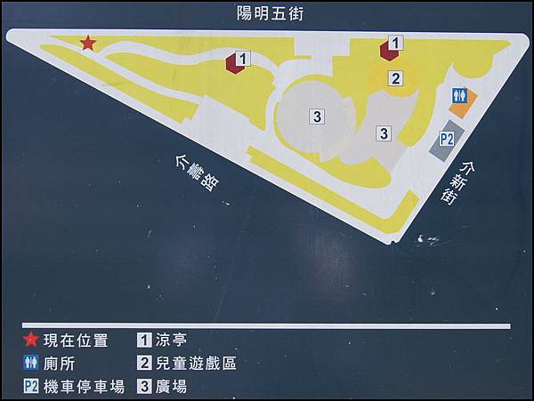 桃園市福林公園全區配置平面圖 １