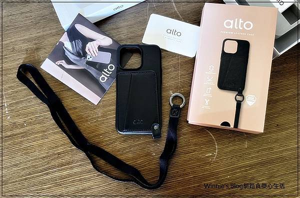 Alto Anello 360 掛繩式皮革手機殼 (渡鴉黑iPhone 13 Pro+網購手機殼推薦+掛繩式手機殼附名片夾) 04.jpg