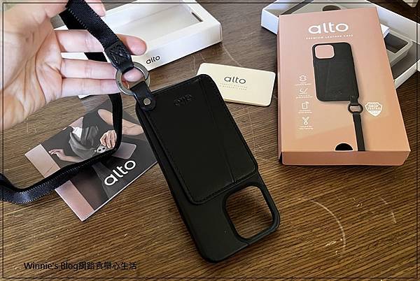 Alto Anello 360 掛繩式皮革手機殼 (渡鴉黑iPhone 13 Pro+網購手機殼推薦+掛繩式手機殼附名片夾) 07.jpg