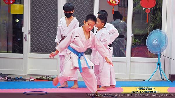 【楊梅空手道館】112年9月14/19日練習;幼兒體適能班/