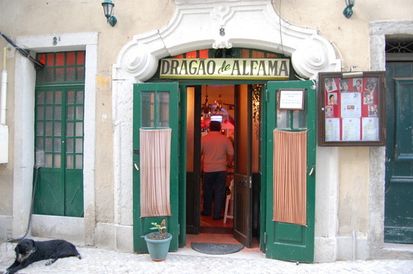 The fado restaurant