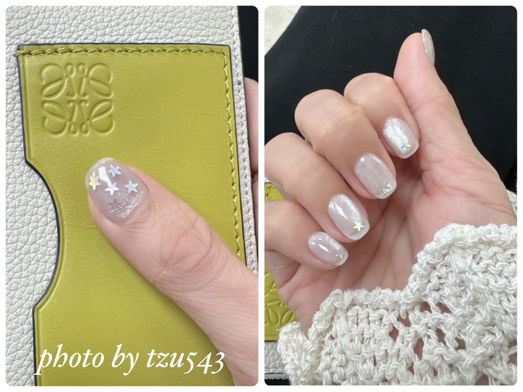 滋滋＜愛美甲＞台北推薦美甲-童話美學 成為你自己最閃耀的星星