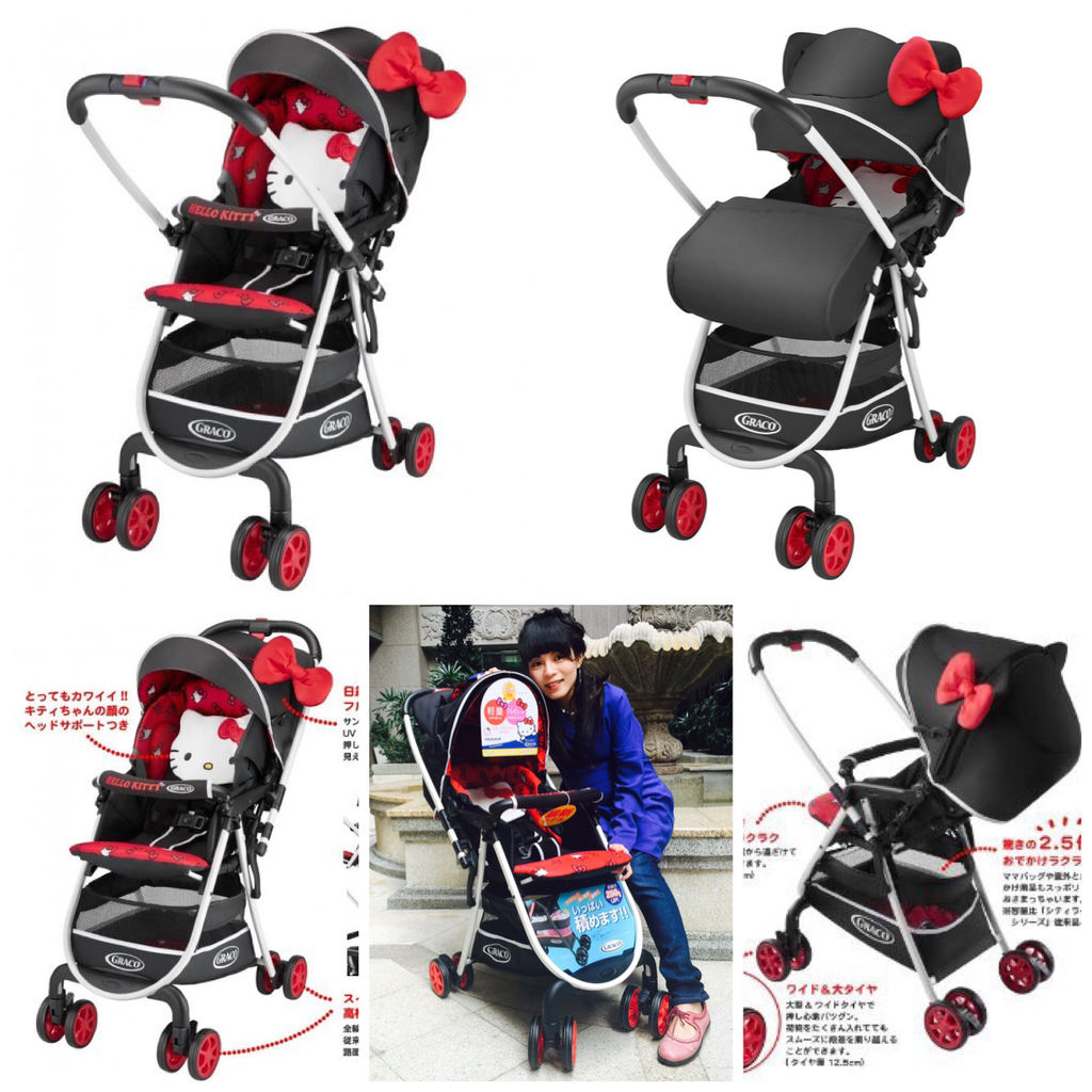 Graco hello kitty stroller sales