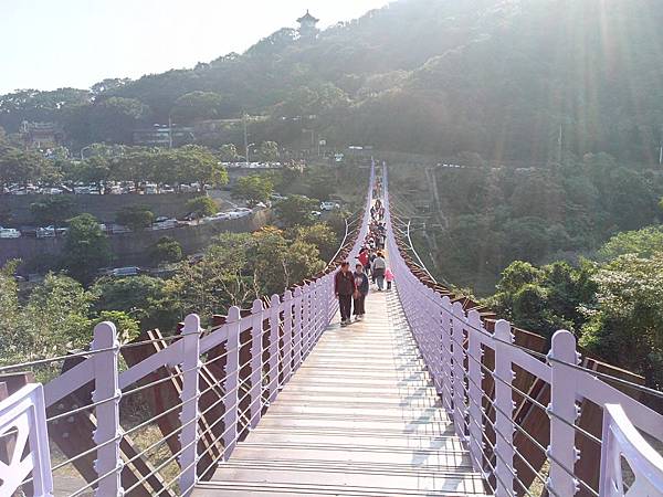 內湖白石湖吊橋與穠舍田園咖啡