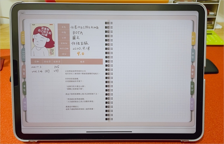 Ipad Goodnotes 5手帳 從紙本到電子化1月電子手帳回顧分享 宅宅生存日誌 痞客邦