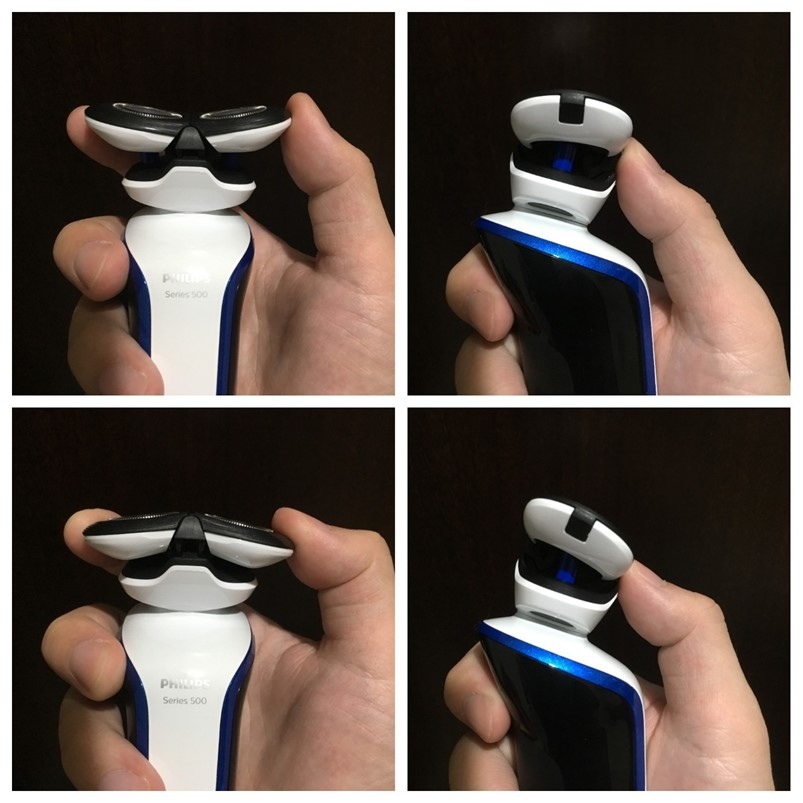Philips U-tube S566 順翼貼麵怎麼颳都行，舒適不留痕跡！