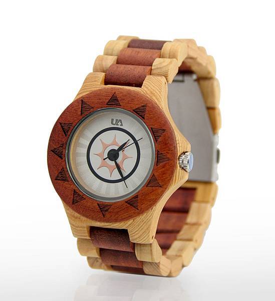台灣設計原創品牌 UA WOOD 能量健康木錶登場！