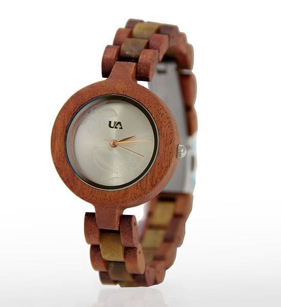 桐花-側面 台灣設計原創品牌 UA WOOD 能量健康木錶登場!