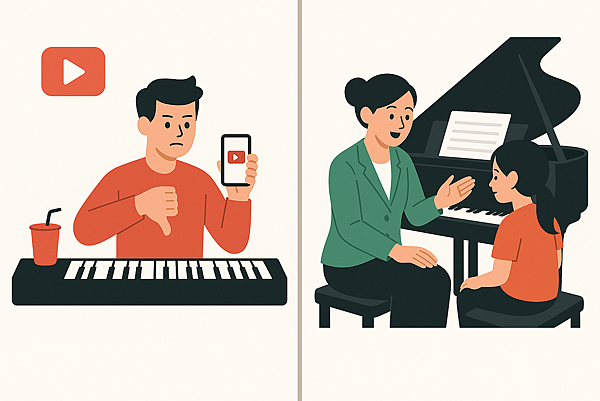 網紅鋼琴老師 v.s 獨立工作室鋼琴老師