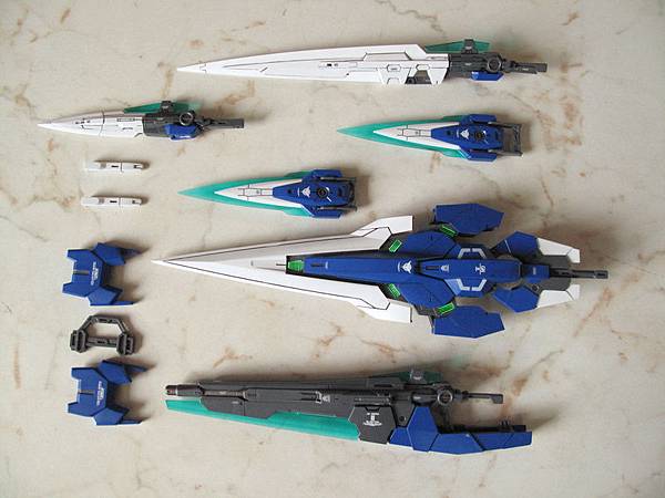 MG 00 Gundam 7 Sword/G