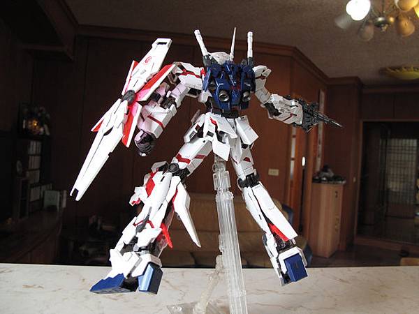 MG Unicorn Gundam HD + MS-Cag...