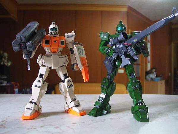 MG  陸戰型GM  +  GM Sniper