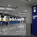 香港國際機場 E1轉機櫃檯