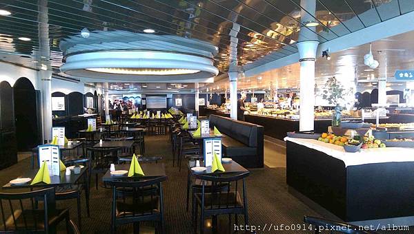 DFDS Crown Seaways 的餐廳