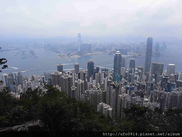 太平山頂觀景