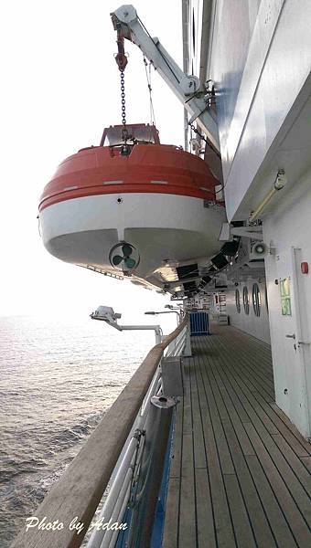 SILJA郵輪-右舷甲板