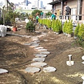 1020113蘆竹光明路庭園工程-6灌木種植及步道石鋪設