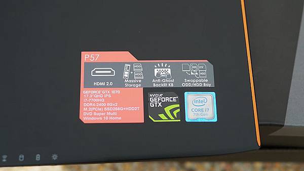 GIGABYTE P57X v7 開箱分享