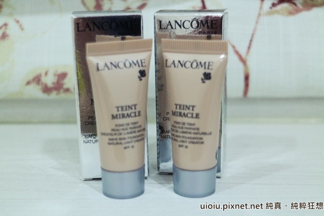 Lancome蘭蔻水感奇蹟粉底液001.JPG