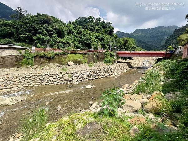 【苗栗泰安】洗水坑豆腐街、黑皮臭豆腐：馬賽克小瓷磚拼貼意象牆