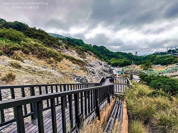 【台北北投】行義路紗帽谷溫泉區小健走：沿著水圳、輕鬆而行的磺