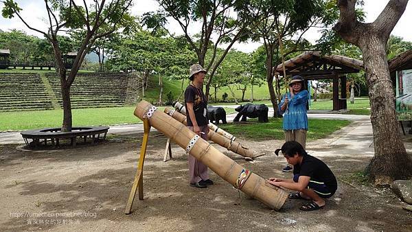 【台東成功】阿美族民俗中心:戶外表演廣場,直接面對太平洋;A
