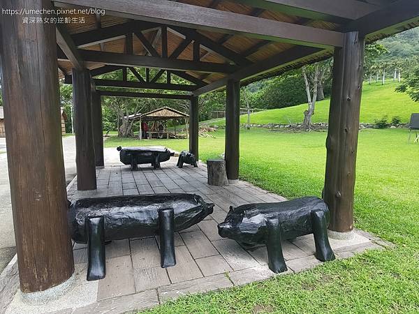 【台東成功】阿美族民俗中心:戶外表演廣場,直接面對太平洋;A